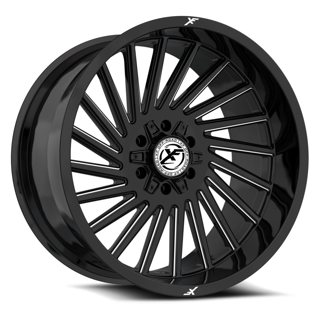 Gloss Black Milled