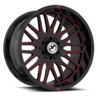 XF-240 - GLOSS BLACK & RED MILLED