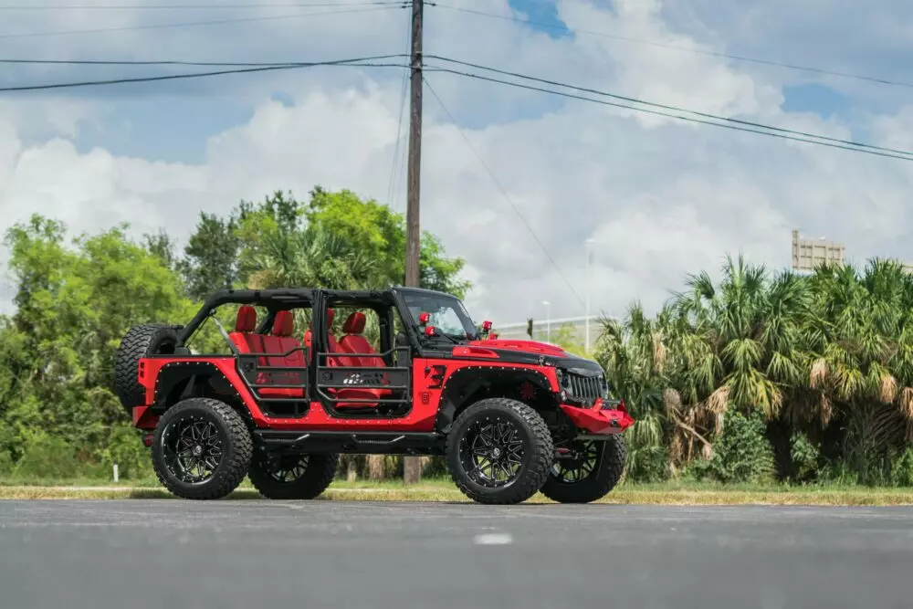 Shop XF 211 | Jeep Wrangler JK 22×12 Wheels | XF Off-Road