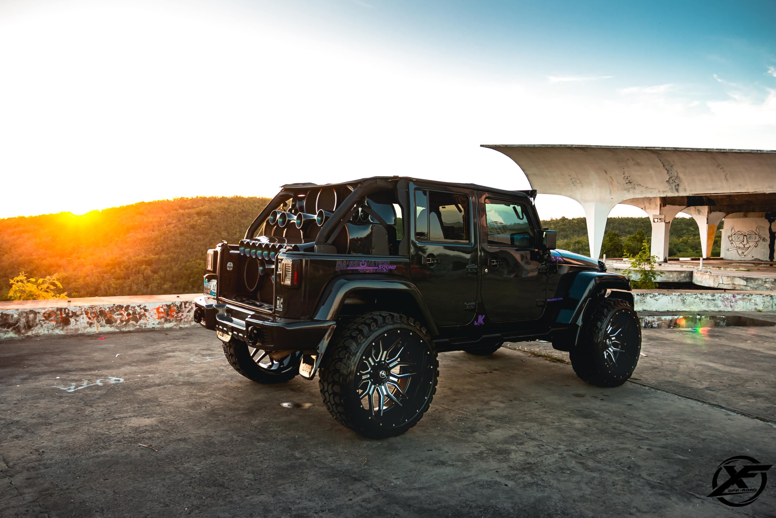 XF OFFROAD XF222 ホイール 4本セット ラングラーTJ,JK JEEP WRANGLER XF-222 - XF Off-Road