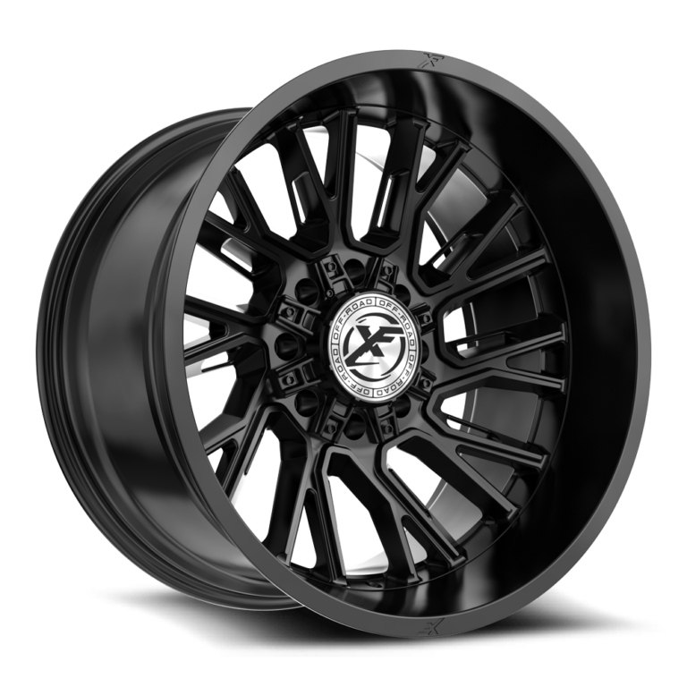 Satin Black 8 Lug