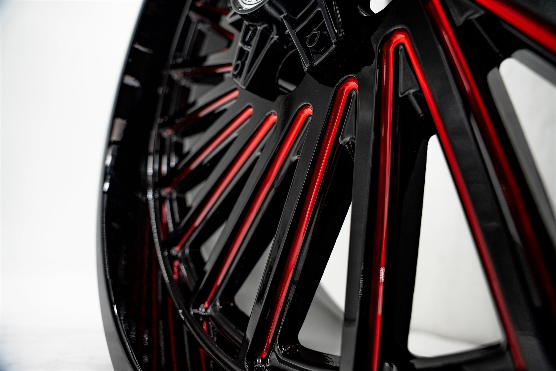 Shop XF 239 | Off-Road Gloss Black Red Milled | 8 Lug Wheels | XF